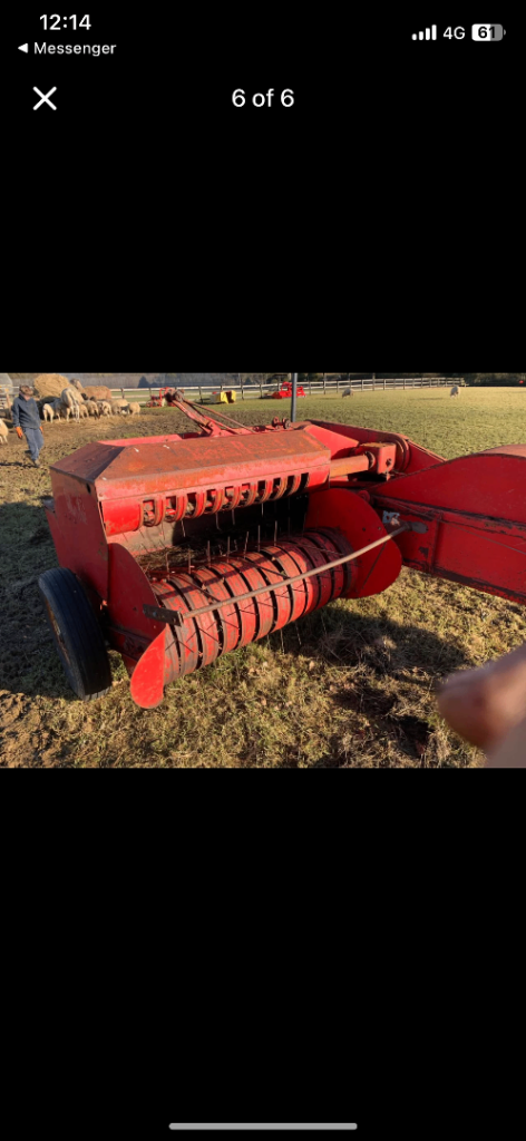 Jones star conventional baler 