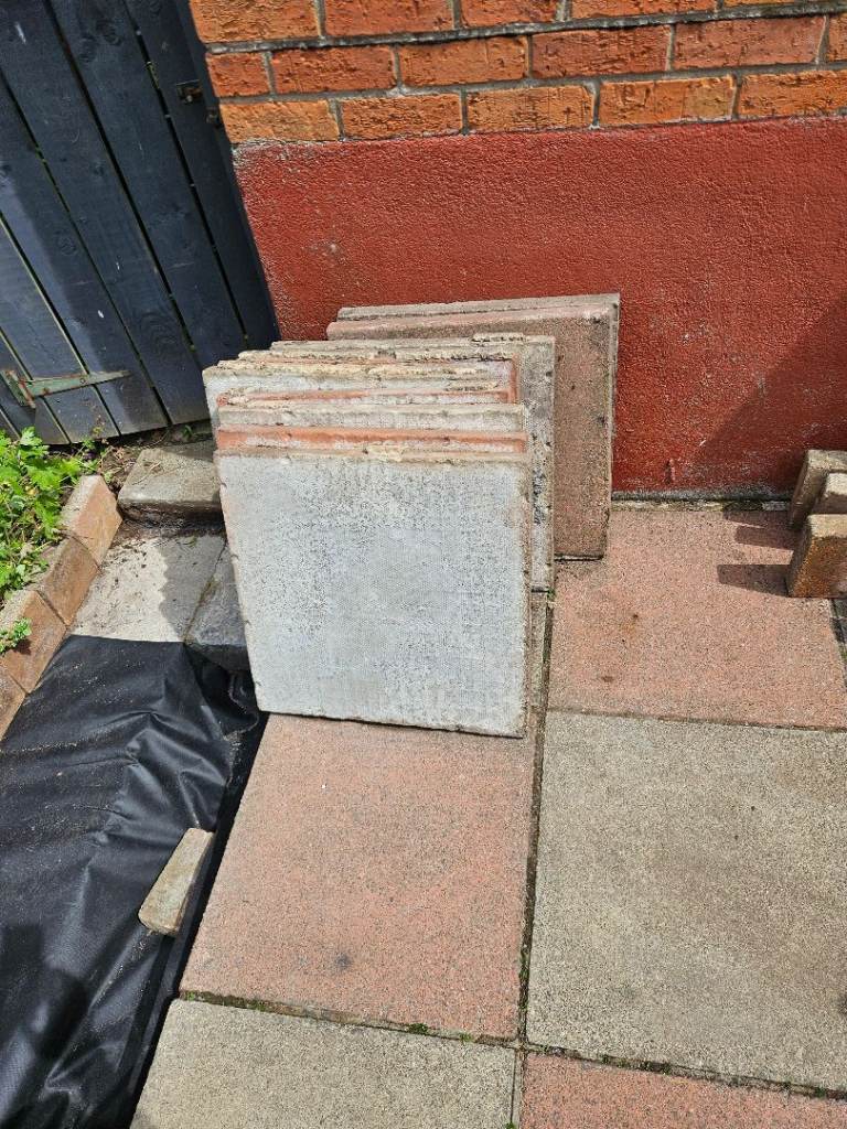 8 patio slabs