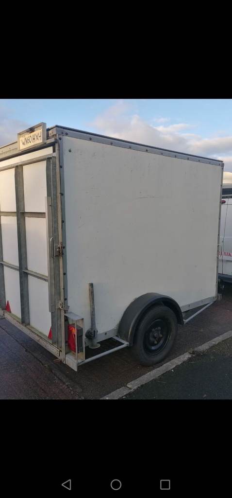 Hazlewood box trailer 