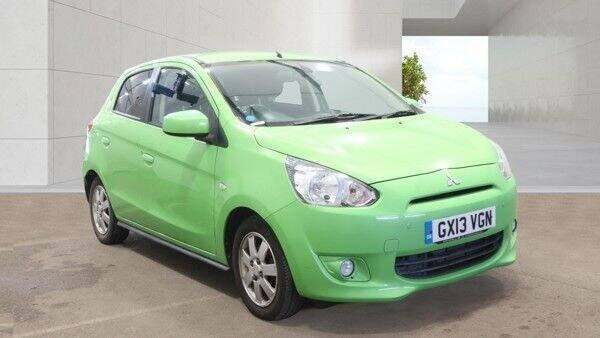 2013 Mitsubishi Mirage 1.2 3 5dr CVT HATCHBACK PETROL Automatic
