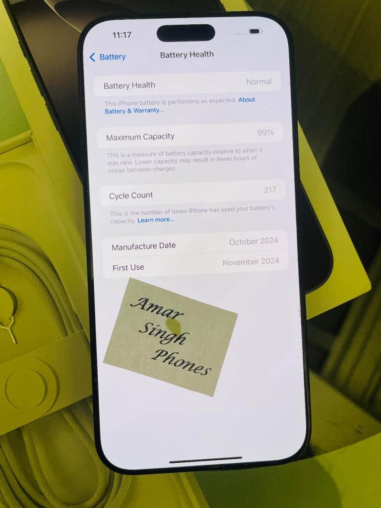 16 pro MAX, 1TB, Unlocked (C473)