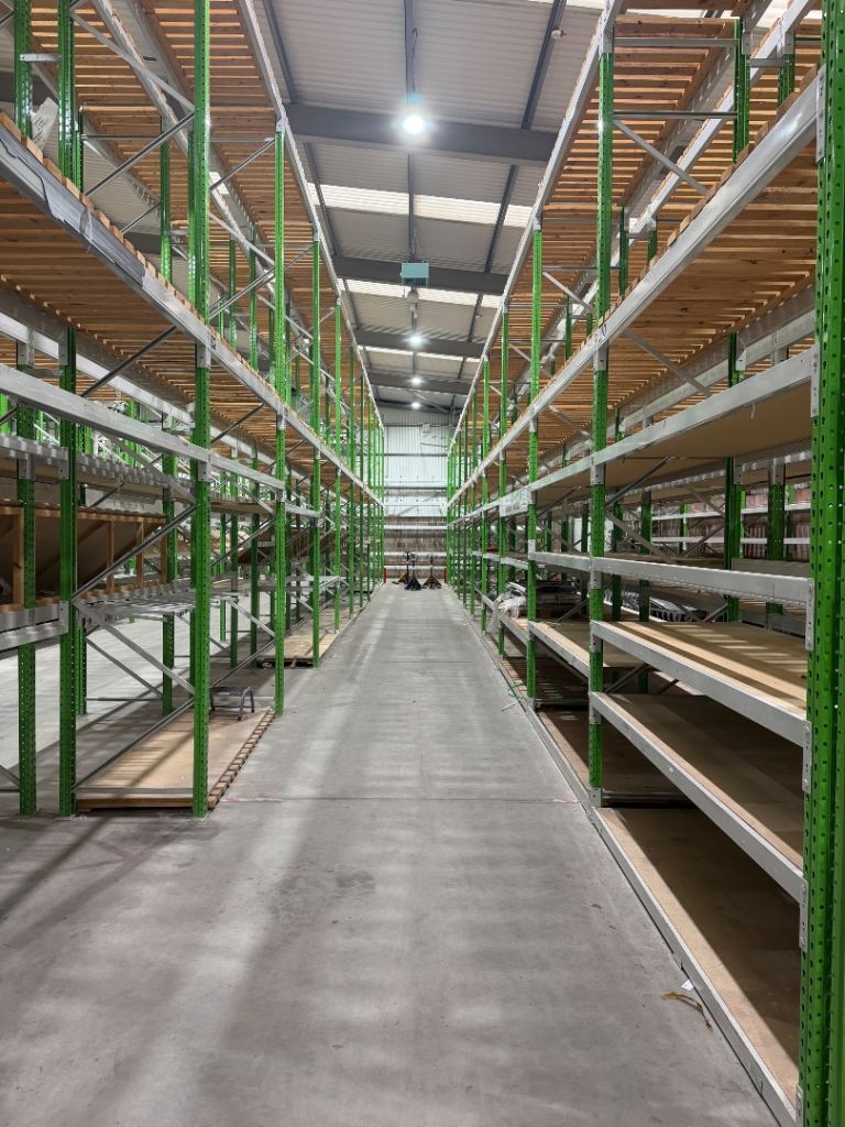 Warehouse Pallet Racking / Shelving – Good Condition