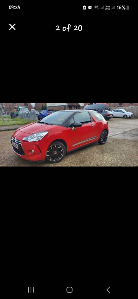 Citroen, DS3, Hatchback, 2013, Manual, 1560 (cc), 3 doors