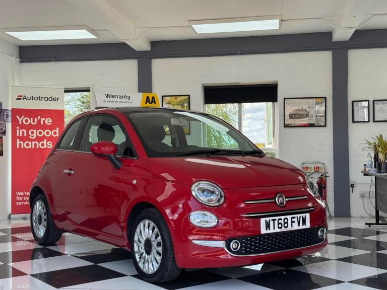 FIAT 500 1.2 Lounge Euro 6 (s/s) 3dr 2018