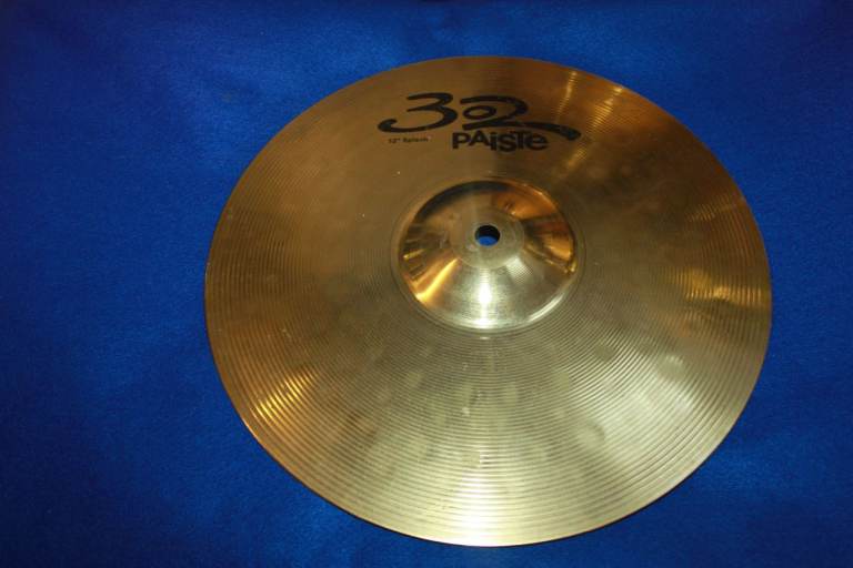 Paiste 302 Series 12in Splash Cymbal ~ Weight 492 grams ~ £25 ono