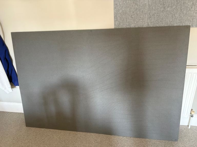 Bi-office Grey felt noticeboard unframed 1800x1200mm
