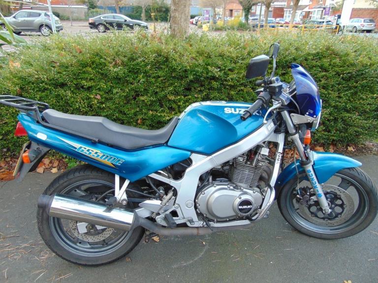 Suzuki GS500EV 1997 budget allrounder good runner new MOT winter workhorse A2 