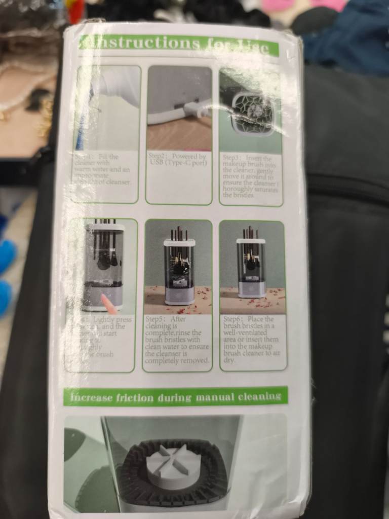 New Automatic Makeup Brush Cleaner Machine