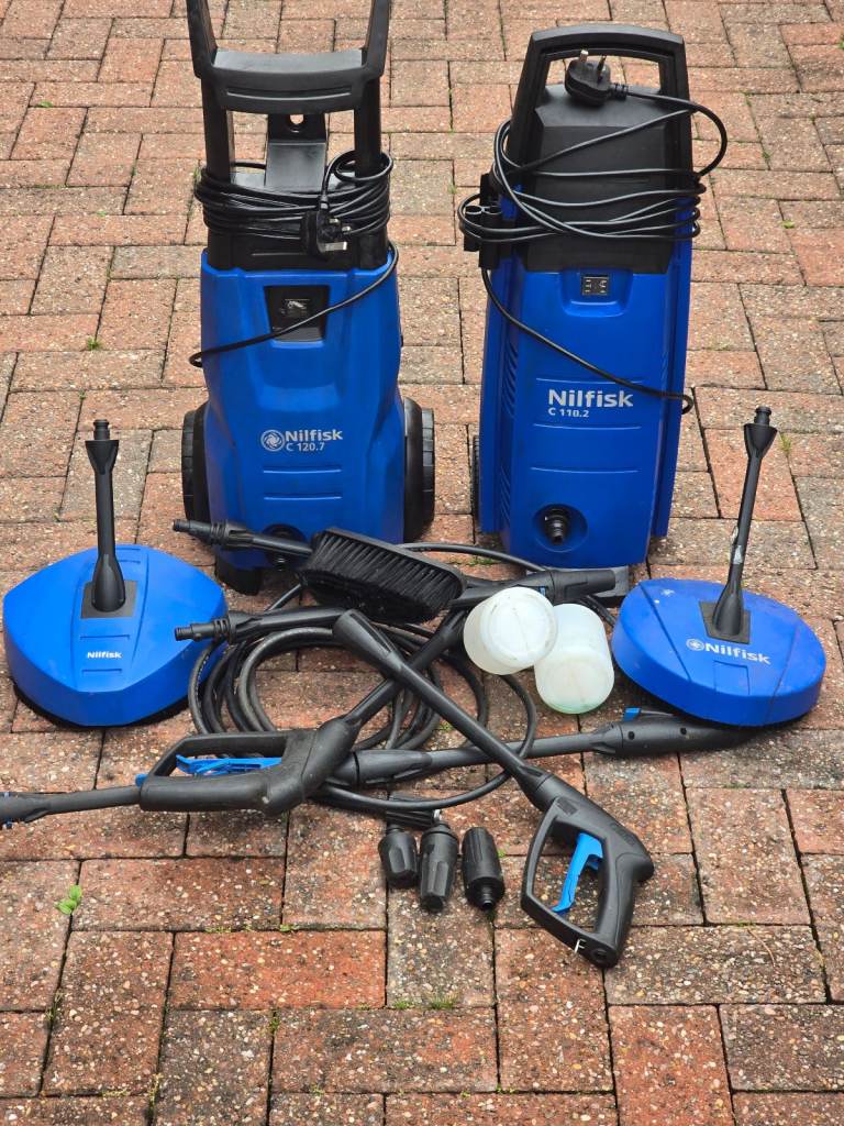2 NILFISK JETWASHERS