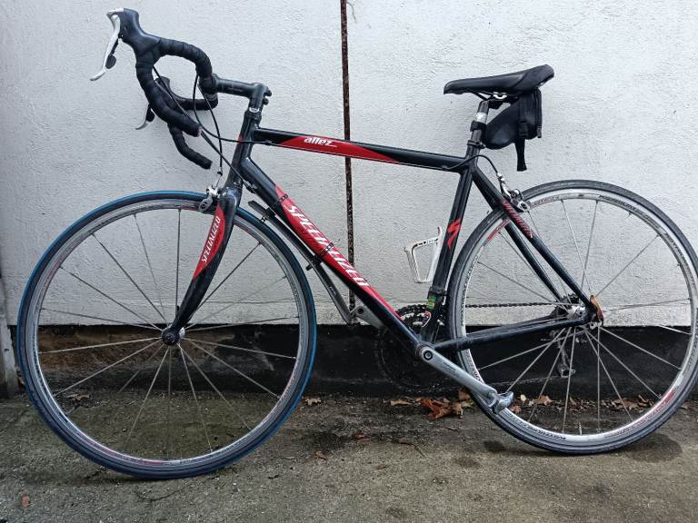 Specialized Allez Sport road bike – upgraded Mavic Ksyrium Elite wheels + Schwalbe Marathon tyres