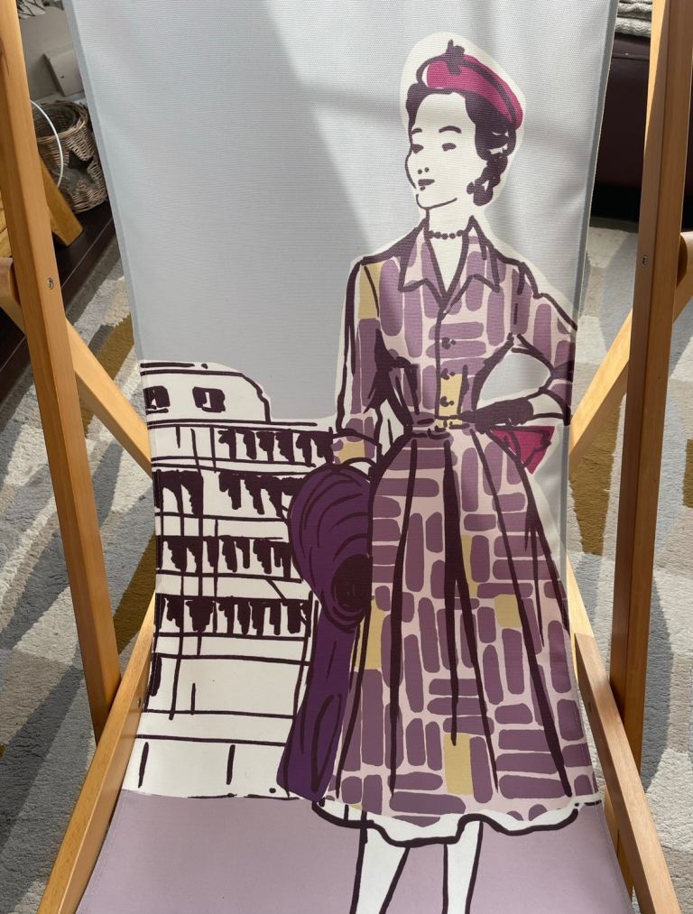 John Lewis Art Deco deck chair 