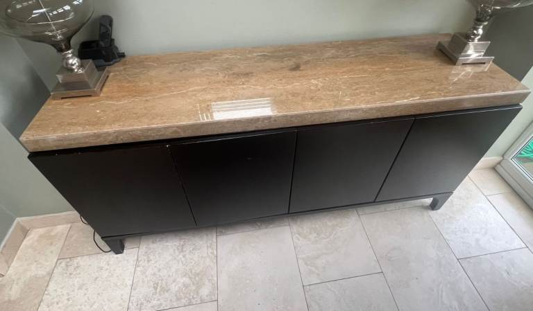 x2 Beautiful Marble Sideboards