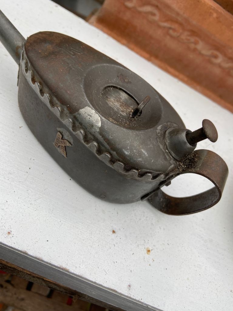 A Vintage Kayes Oil Can