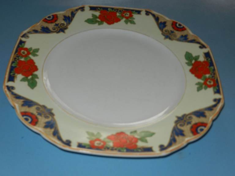 Vintage W.H Grindley & Co Ltd The Curzon No 68 'US Patent Applied For' Plate