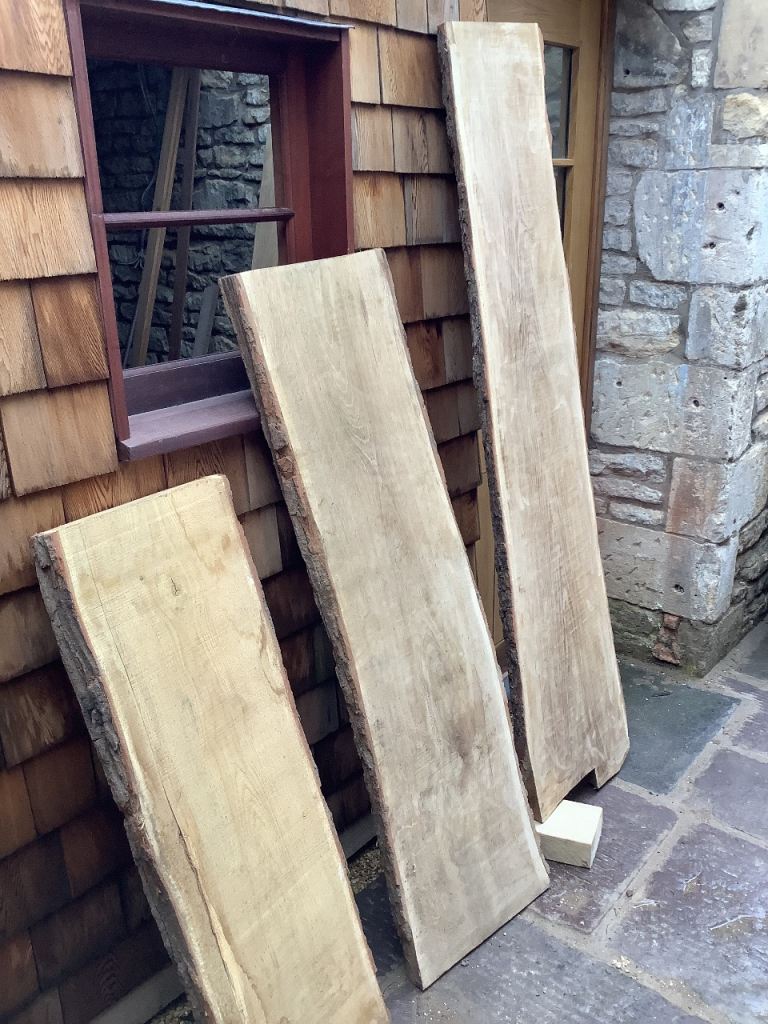 Seasoned Oak Planks