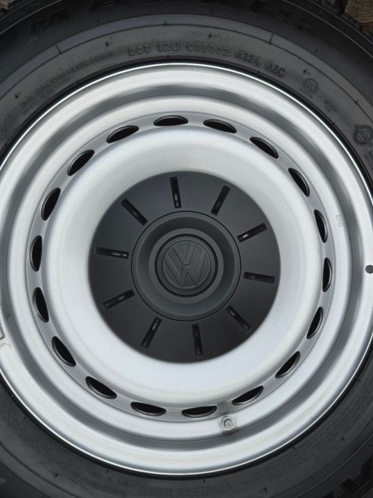 4x(NEW) genuine vw crafter & man tge 16" steel wheels 