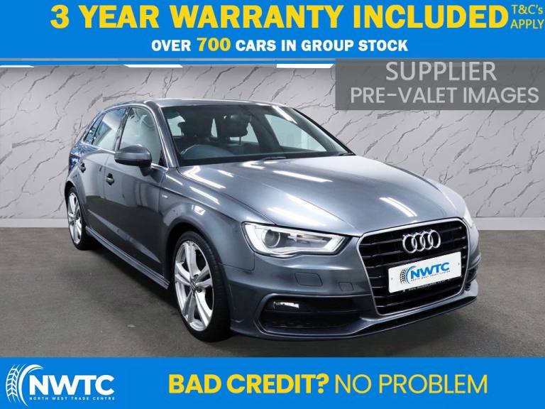 2014 Audi A3 1.6 TDI 110 S Line 5dr S Tronic HATCHBACK DIESEL Automatic