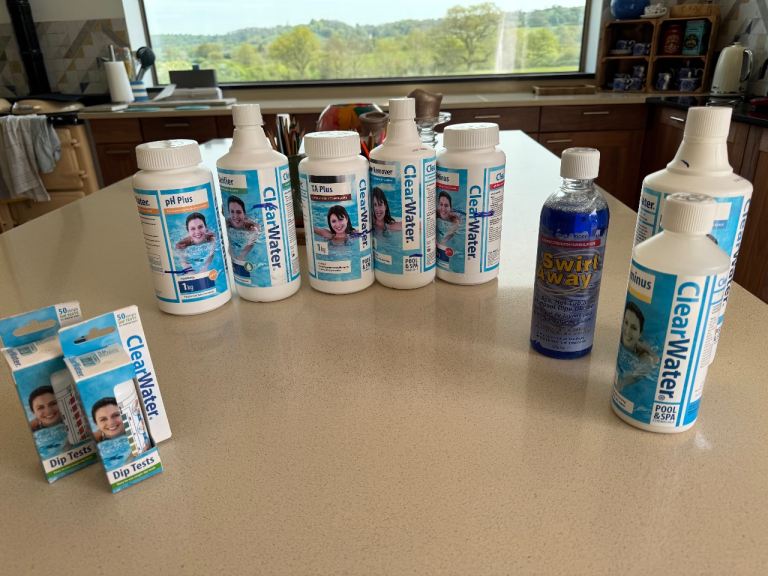 Hot tub and pool chemicals