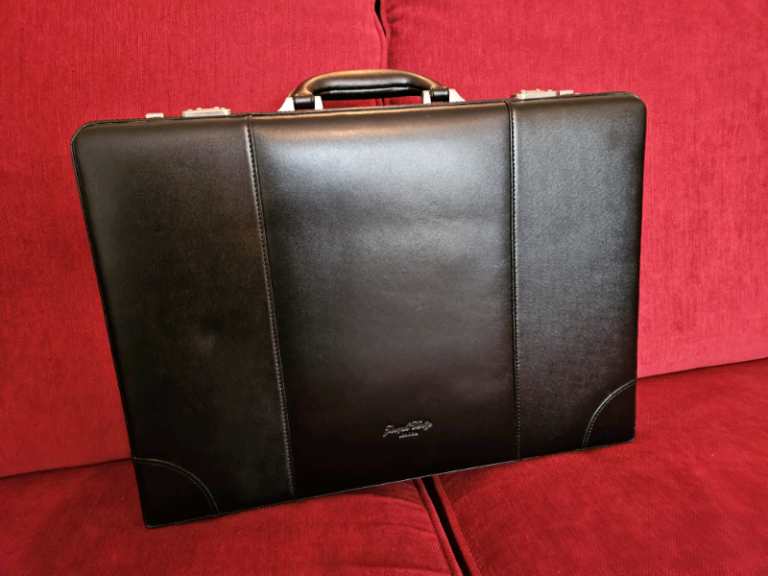 Verity of London Leather briefcase case