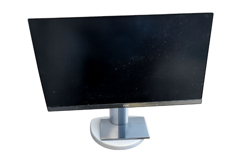 Two Monitors 27" and 25"