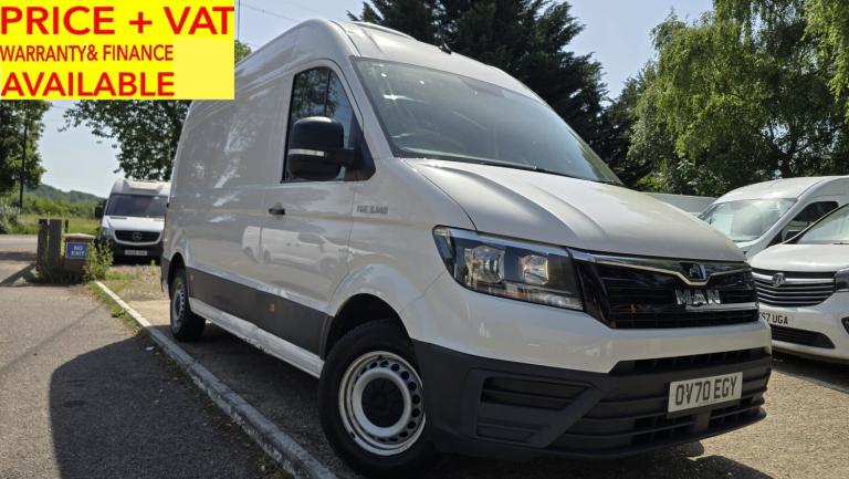2020 MAN TGE 2.0 3140d FWD VW CRAFTER MWB  PANEL VAN Diesel Manual