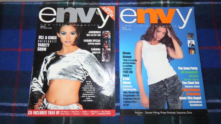 Envy New Vision Magazine Issues One Two British Asian Lifestyle Music Fashion Pop Culture Vintage IG