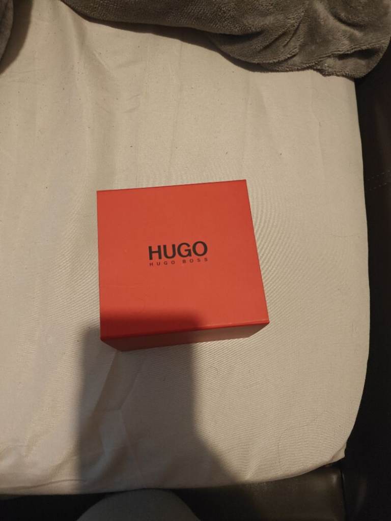 Hugo boss watch for sale still brand new water resistant not been used at all only needs a battery i