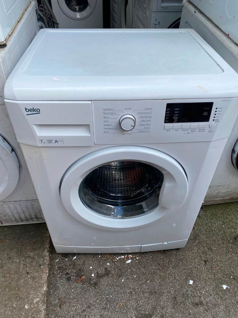Beko Washing Machine – White, Good Condition