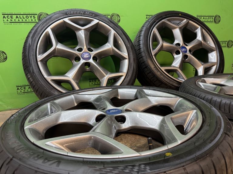 *REFURBISHED* FORD ST LINE 19” 5x108 ALLOY WHEELS + GOOD TYRES CONNECT MONDEO