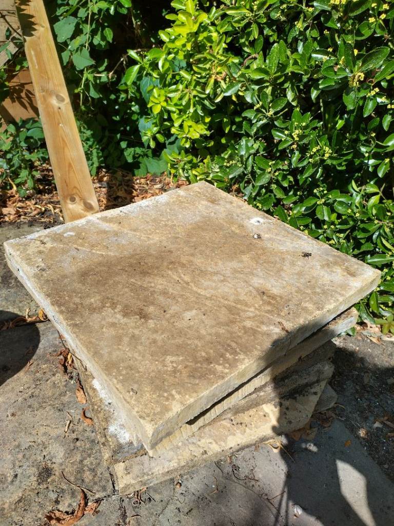 44.5x44.5cm stone effect patio slabs