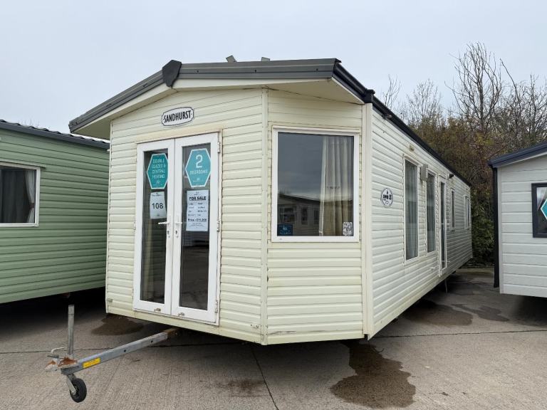 38x12 Static Caravan - DG, CH, French Doors - Offsite for Own Land / Self Build