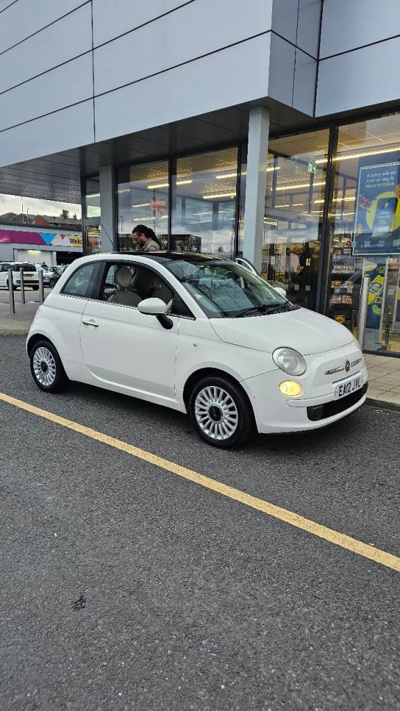 Fiat, 500, Hatchback, 2012, Manual, 1242 (cc), 3 doors