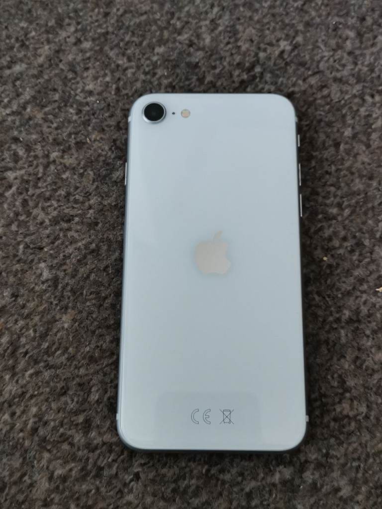 Apple iPhone SE 2nd Gen 128GB - White, Good Condition