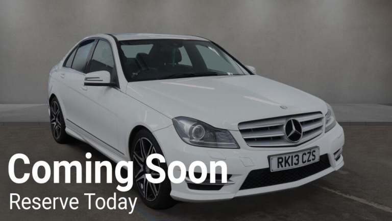 2013 Mercedes-Benz C Class C180 BlueEFFICIENCY AMG Sport Plus 4dr Auto SALOON PETROL Automatic