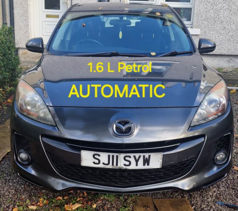 Mazda 3 - AUTOMATIC, Hatchback, 2011, 1.6L Petrol, 5 doors