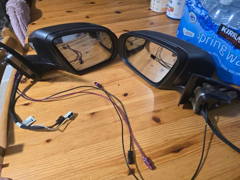 MERCEDES GLC W253 WING DOOR MIRROR POWER FOLDING Single Breaking Part