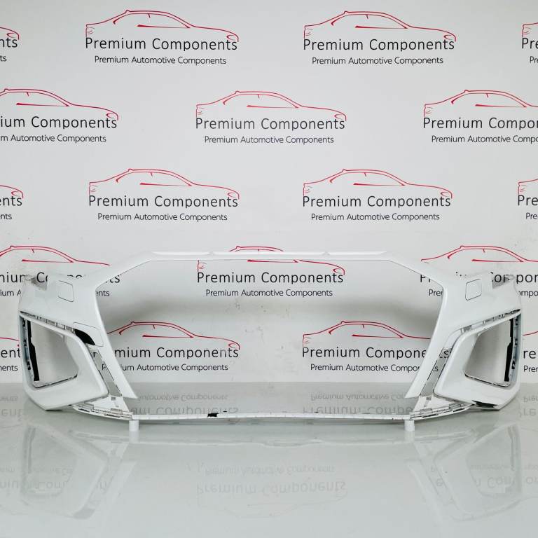 Audi A3 Front Bumper S Line Genuine White 8y0807437f | 2020 - 2023 [as37]