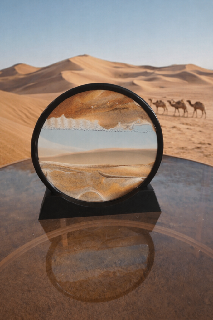 Moving Sand Art 