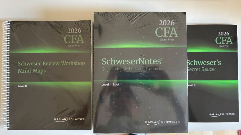 CFA Level 2 Kaplan-Schweser’s books 2026