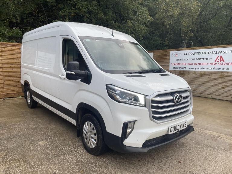 2024 MAXUS DELIVER 9 LUX LH PV 2.0TD ACCIDENT DAMAGED REPAIRABLE SALVAGE