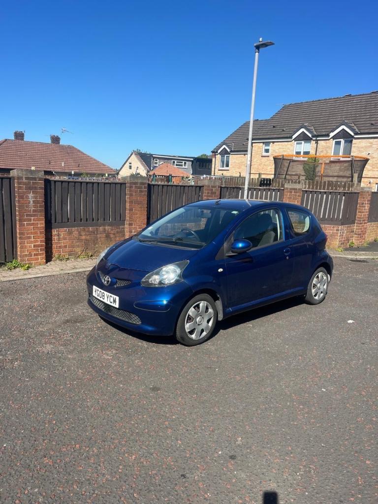 2008 Toyota AYGO 1.0 VVT-i Blue 3dr MMT HATCHBACK Petrol Automatic