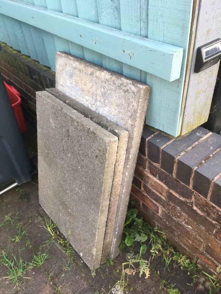 Concrete slabs x3 (FREE)
