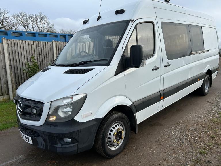 MERCEDES SPRINTER 519 3.0 V6 AUTOMATIC LWB., 61000M, FSH, ULEZ, MOTORHOME, FSH, 