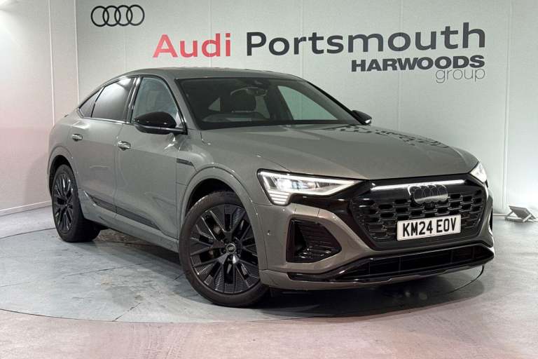 2024 Audi Q8 e-tron 50 Black Edition Sportback 5dr Electric Auto quattro 95kWh (11kW Charger) ( E...