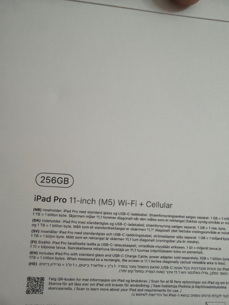 iPad Pro 11inch M5 256gb, £350.00 for Sale in Retford, Nottinghamshire ...