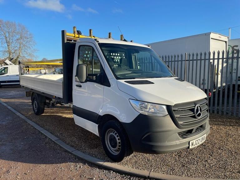2022 Mercedes-Benz Sprinter 315 2.0 CDI Progressive L3 LWB 14FT DROPSIDE - WHITE Dropside Diesel ...