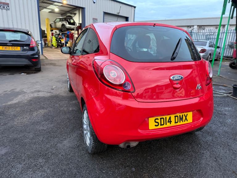 2014 Ford Ka 1.2 Zetec 79,000 Miles MOT'd September Alloy Wheels Central Locking