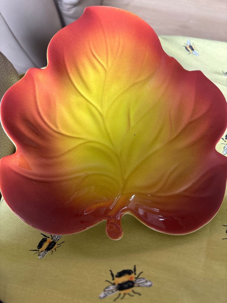 Carltonware Autumn Leaf Ceramic Bowl – Multicoloured, As Good As New