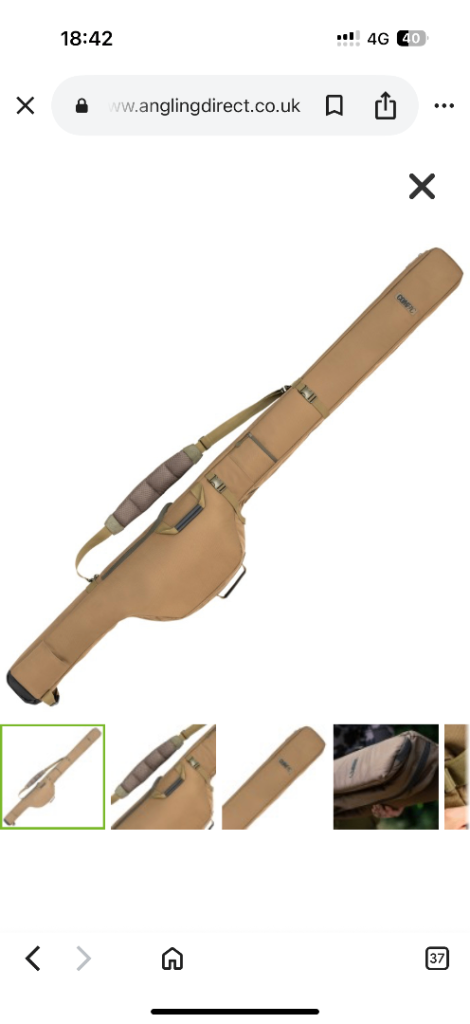 image for Korda rod bag 12ft 3rod bag new