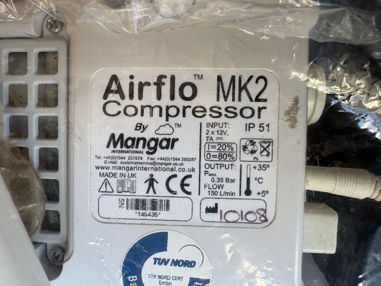 Mangar Airflo MK2 Air Compressor
